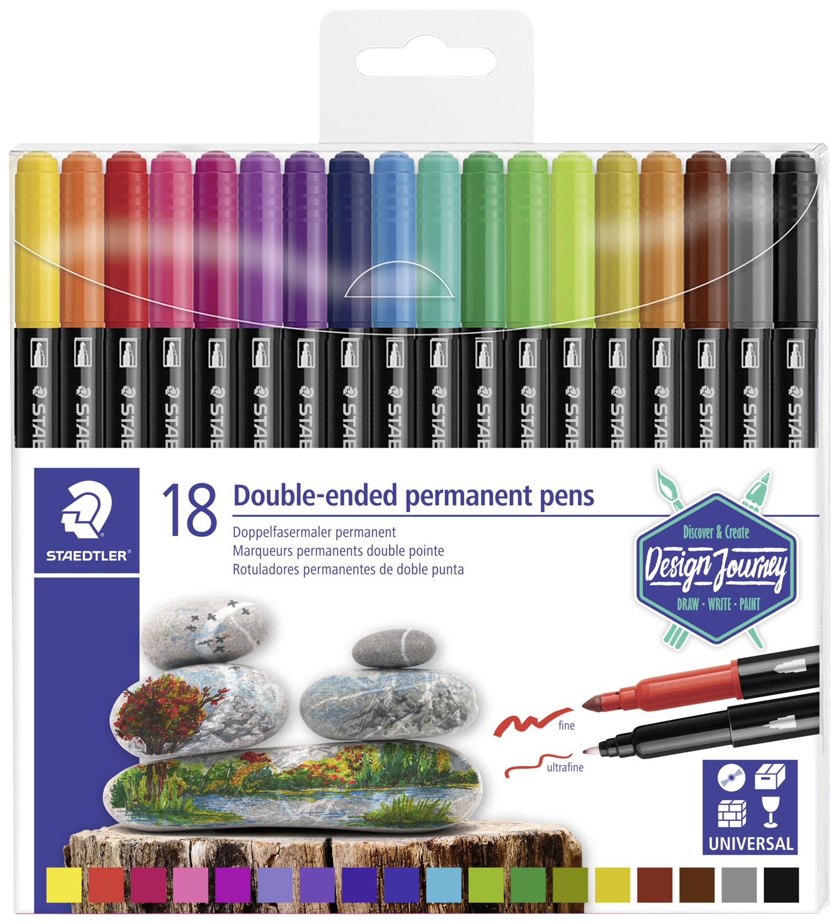 Staedtler Feutres 3187 TB18 18 pc(s)