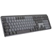Logitech MX Mechanical (Tacticle Quiet) Bluetooth, radio Clavier allemand, QWERTZ graphite câble amovible, éclairé, rechargeable Logitech MX Mechanical (Tacticle Quiet) Bluetooth, radio Clavier allemand, QWERTZ graphite câble amovible, éclairé, rechargeable