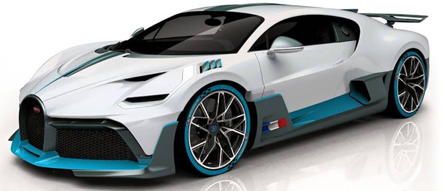 Maisto Bugatti Divo 1:24 Modèle réduit de voiture