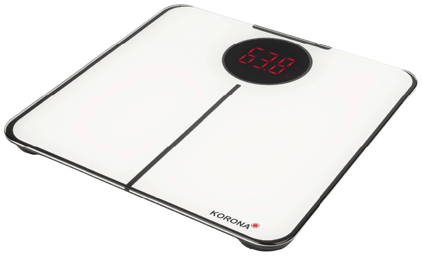 Korona SABRINA Pèse-personne numérique Plage de pesée (max.)=180 kg blanc