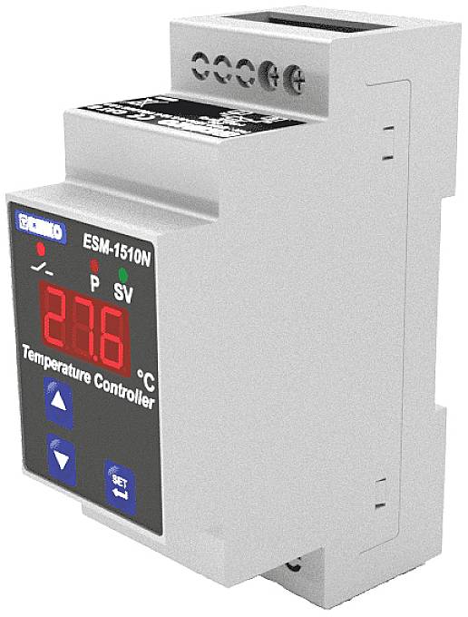 Emko ESM-1510-N 2 points de réglage Régulateur de température PTC -50 à 150 °C Relais 10 A (L x l x H) 61.2 x 35 x 90 mm