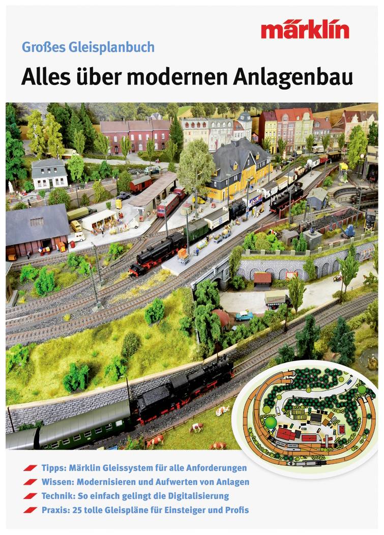 Märklin Modelleisenbahn Gleisplanbuch