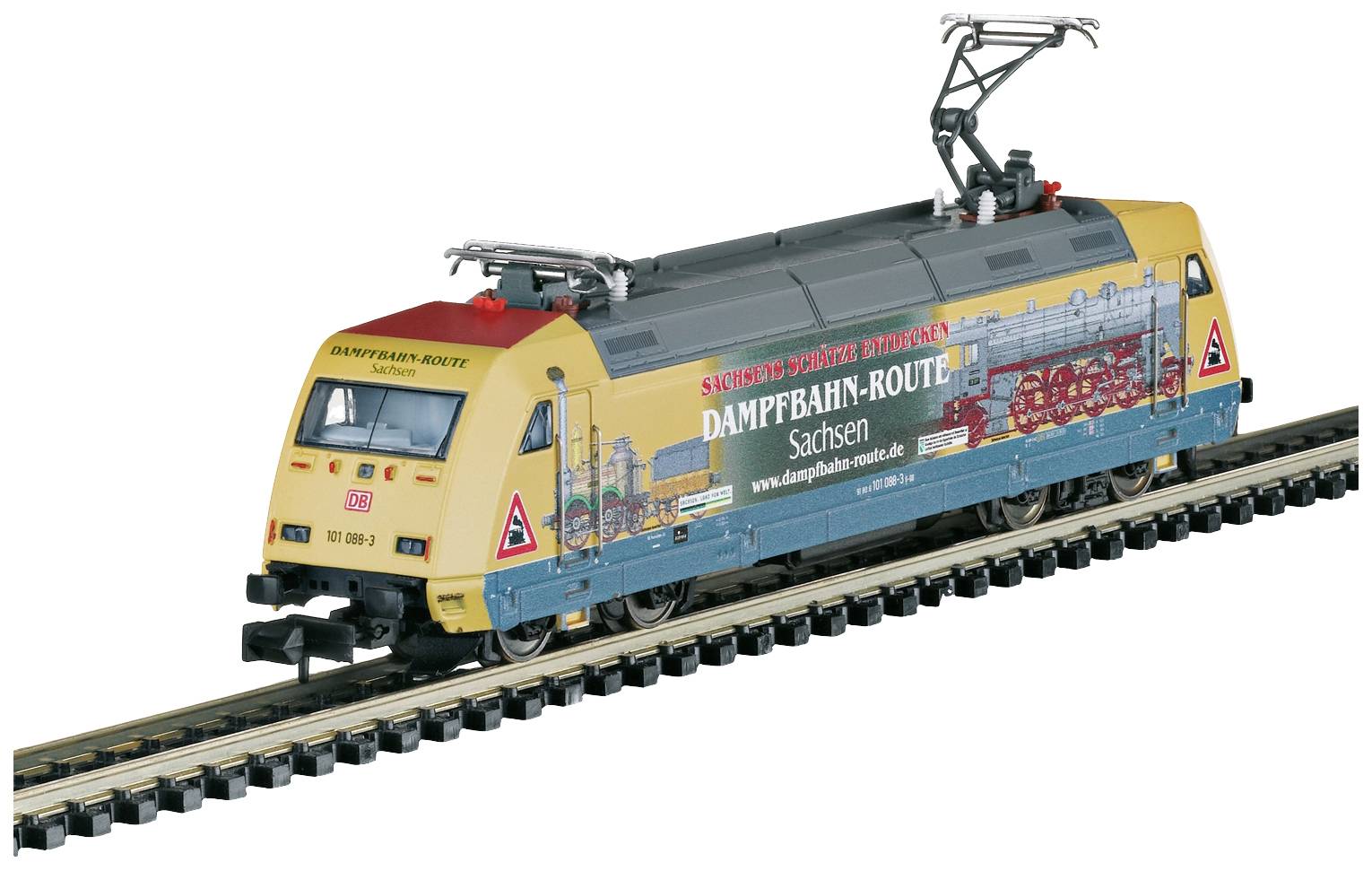 MiniTrix 16089 N E-Lok BR 101, chemin de fer à vapeur de la DB AG
