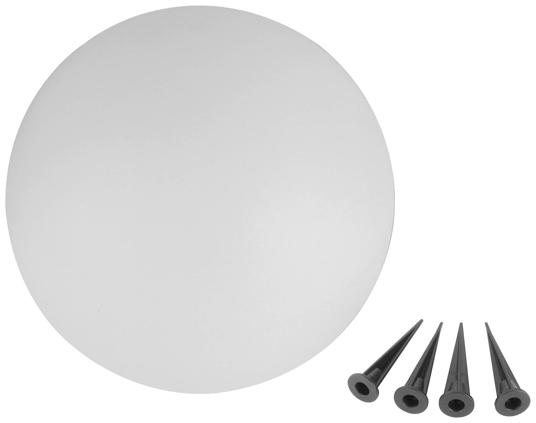 Müller-Licht 404072 tint Calluna Solar 25 cm, white+color Lampe décorative solaire LED LED 0.5 W blanc