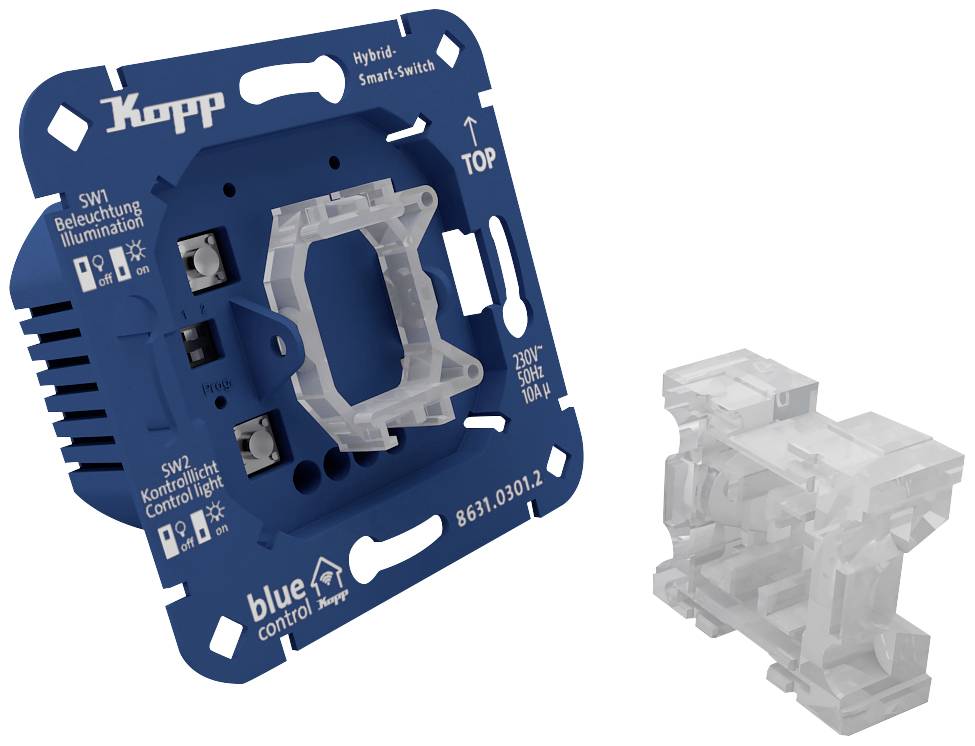 Blue-Control 1 canal Actionneur de commutation sans fil bleu