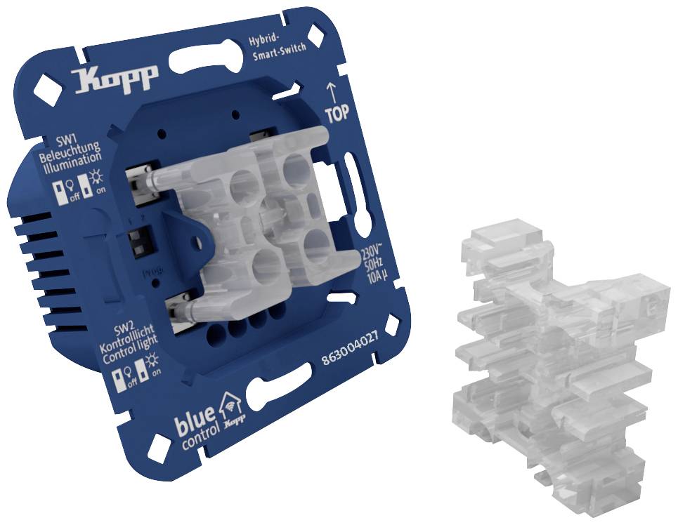 Blue-Control 1 canal Actionneur de commutation sans fil bleu