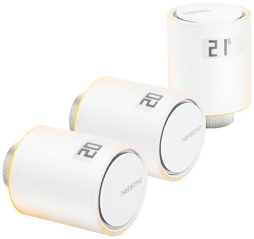 Netatmo Pack de têtes thermostatiques