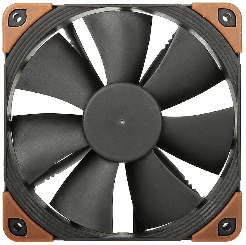 Noctua NF-F12 Ventilateur pour PC noir (l x H x P) 120 x 120 x 25 mm