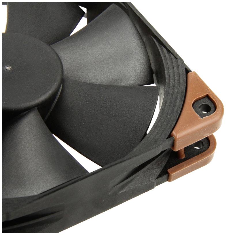 Noctua NF-F12 Ventilateur pour PC noir (l x H x P) 120 x 120 x 25 mm