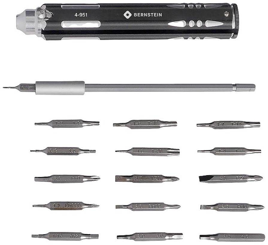 Bernstein Tools for Electronics 4-951 Jeu de tournevis 33 pièces