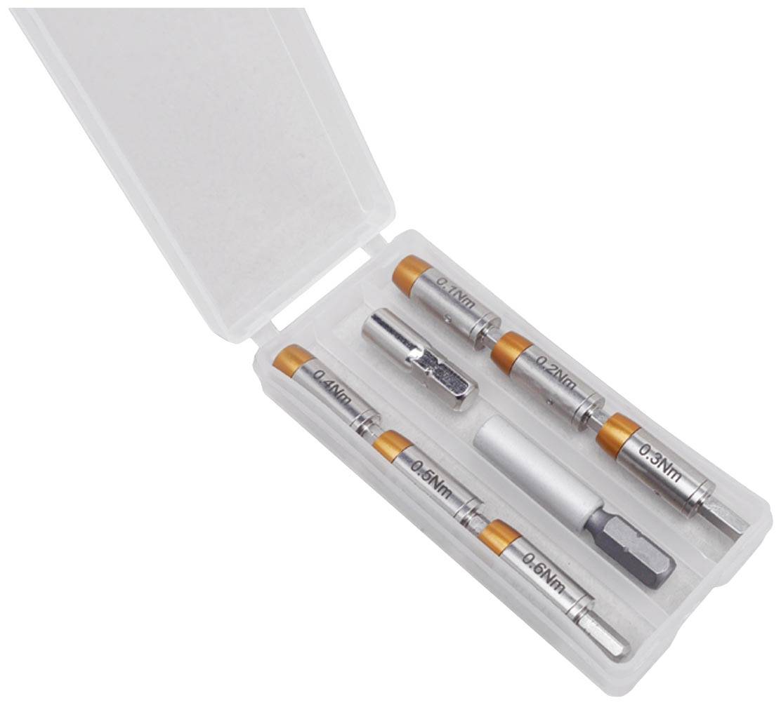 Bernstein Tools for Electronics 4-970-KSB Jeu d'adaptateurs de couple 0.1 - 0.6 Nm