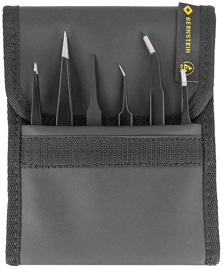 Bernstein Tools for Electronics 5-060-A antistatique (ESD) Pince brucelle ESD 130 mm