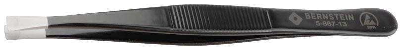 Bernstein Tools for Electronics 5-867-13 antistatique (ESD) Pince brucelle ESD 35a carrée 120 mm