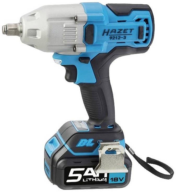 Hazet 9212-3LB/4 Clé à chocs sans fil 500 Nm 18 V 5 Ah Li-Ion