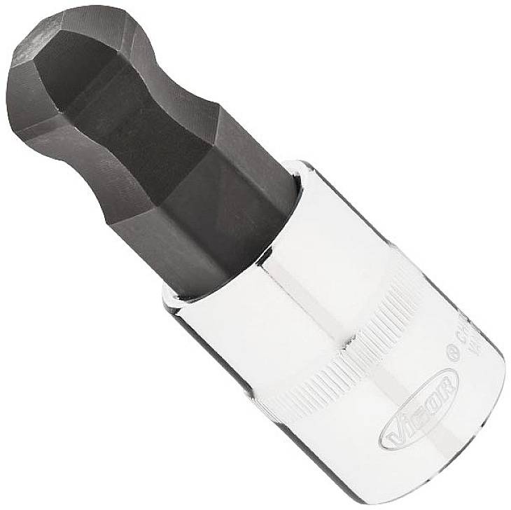 Vigor V7075-H19 6 pans intérieurs Embout de tournevis 19 mm 1 pièce 1/2" (12.5 mm)
