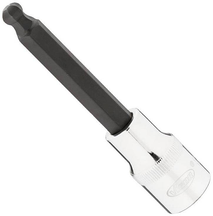 Vigor V7100-H8 6 pans intérieurs Embout de tournevis 8 mm 1 pièce 1/2" (12.5 mm)