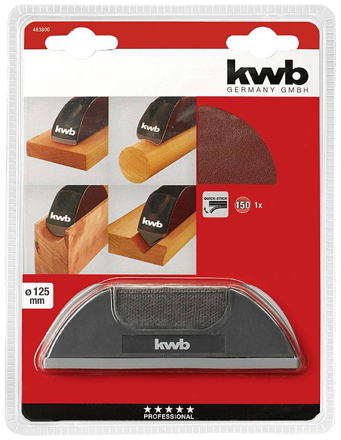 kwb 483800 Bloc de ponçage manuel 1 pc(s)