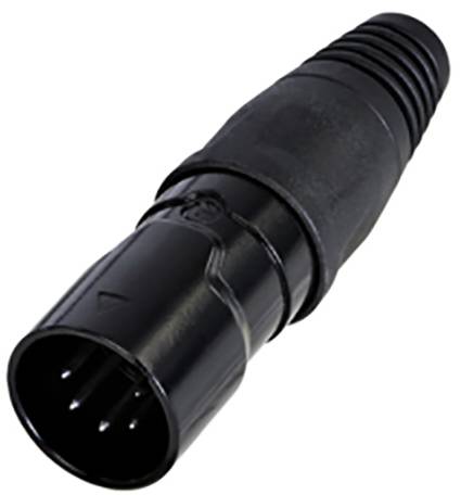 Rean AV RCX5M-Z-001-1 XLR mâle, droit Nombre de pôles: 5