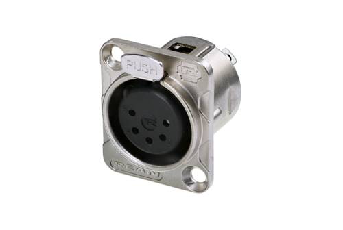 Rean AV RC5FDL XLR embase femelle Nombre de pôles: 5