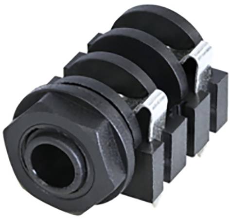 Rean AV NYS2162 Jack 6.35 mm Femelle Nombre de pôles: 3