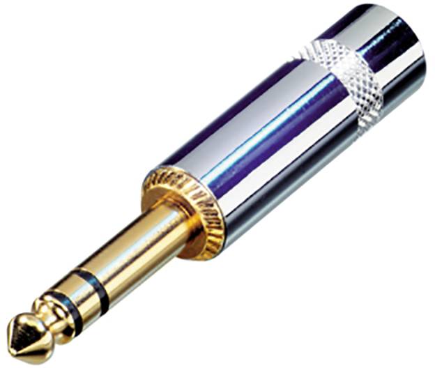 Rean AV NYS228G Jack 6.35 mm mâle Nombre de pôles: 3