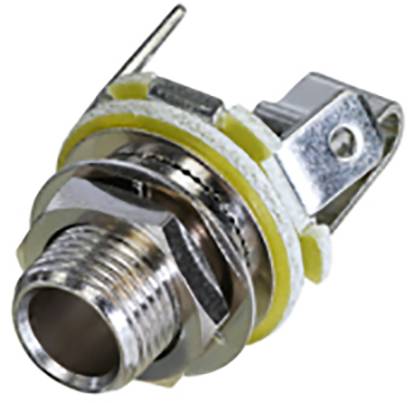Rean AV NYS229L Jack 6.35 mm Femelle Nombre de pôles: 2