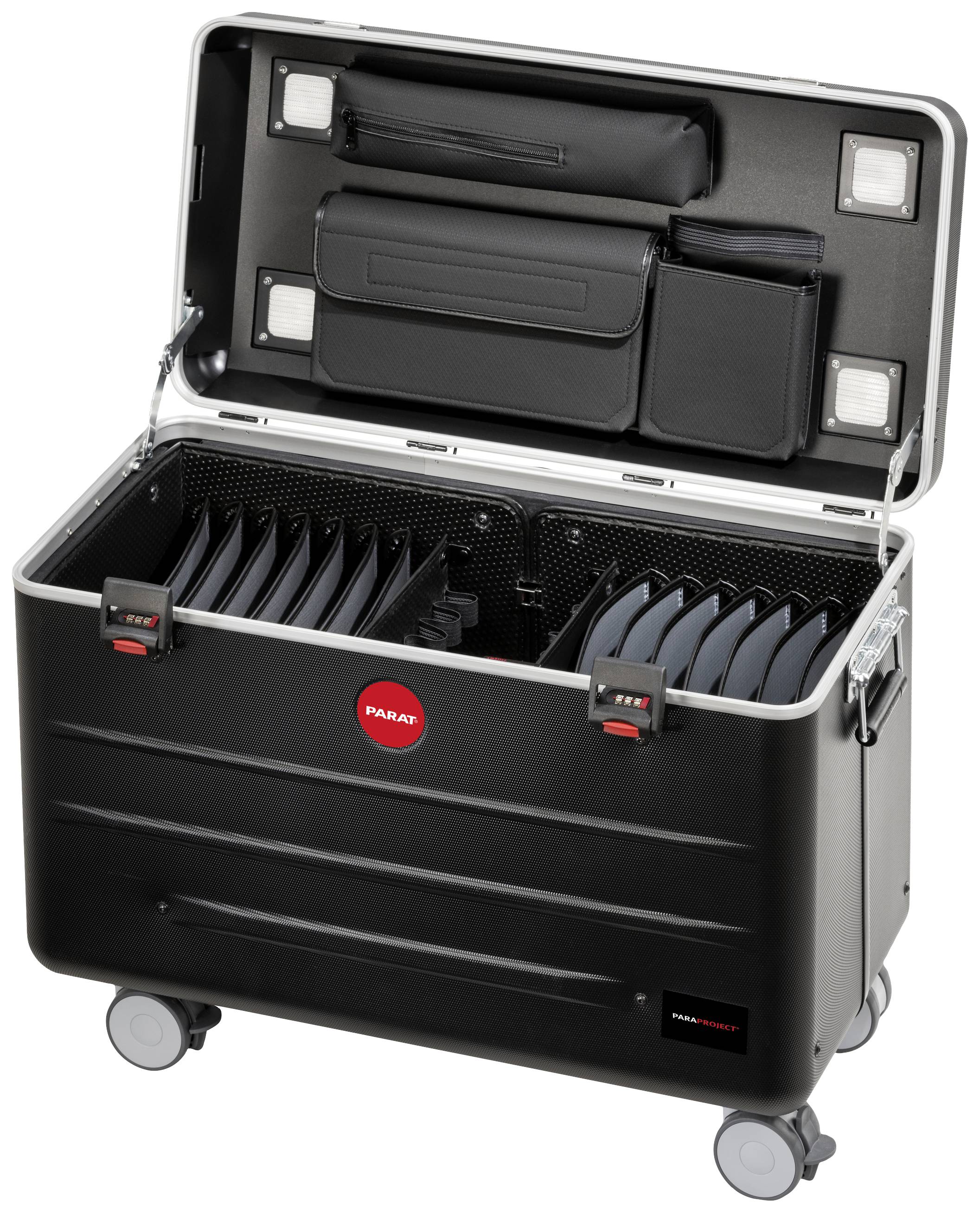 Parat PARAPROJECT® Case N16 Système de charge et de rangement chariot