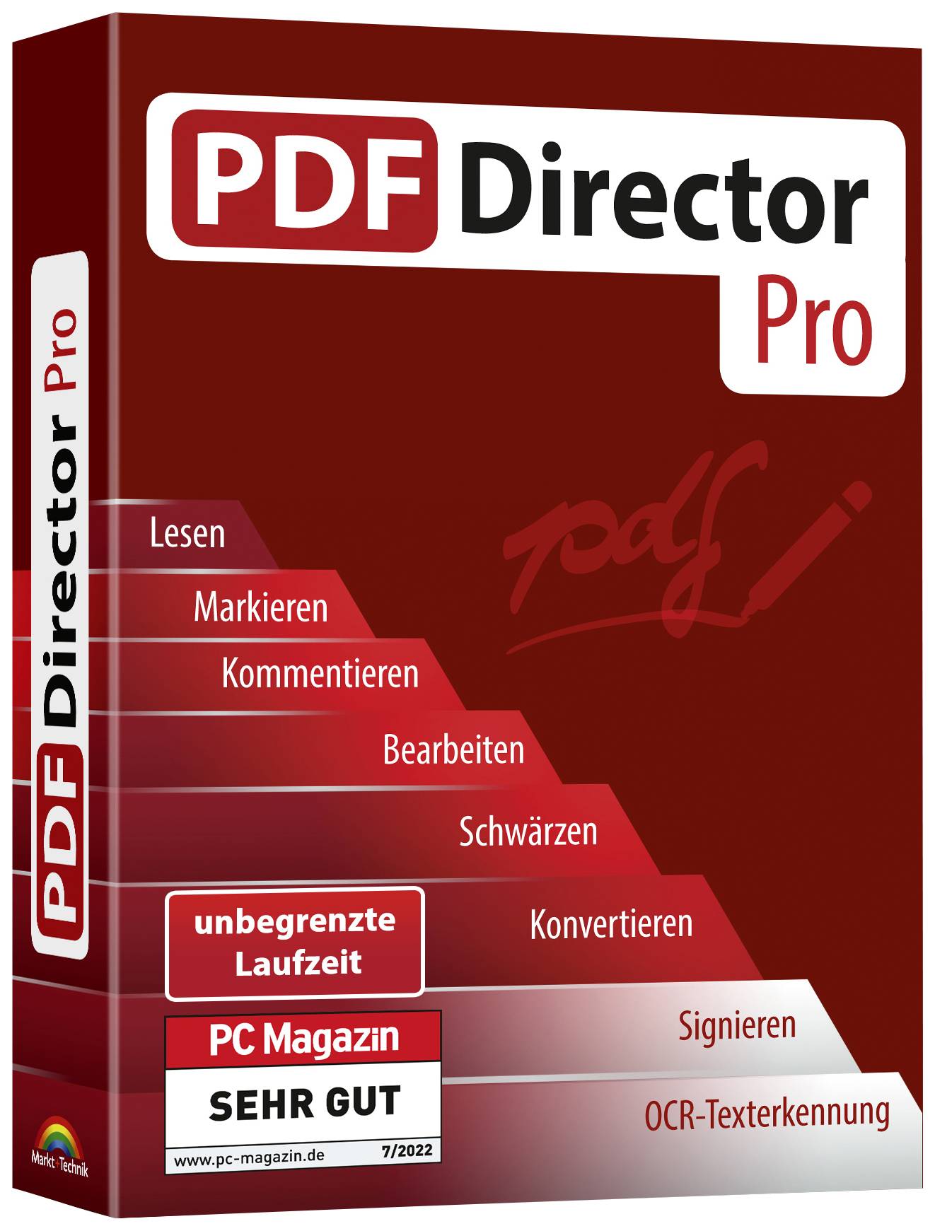 Markt & Technik PDF Director PRO version complète, 1 licence Logiciel PDF