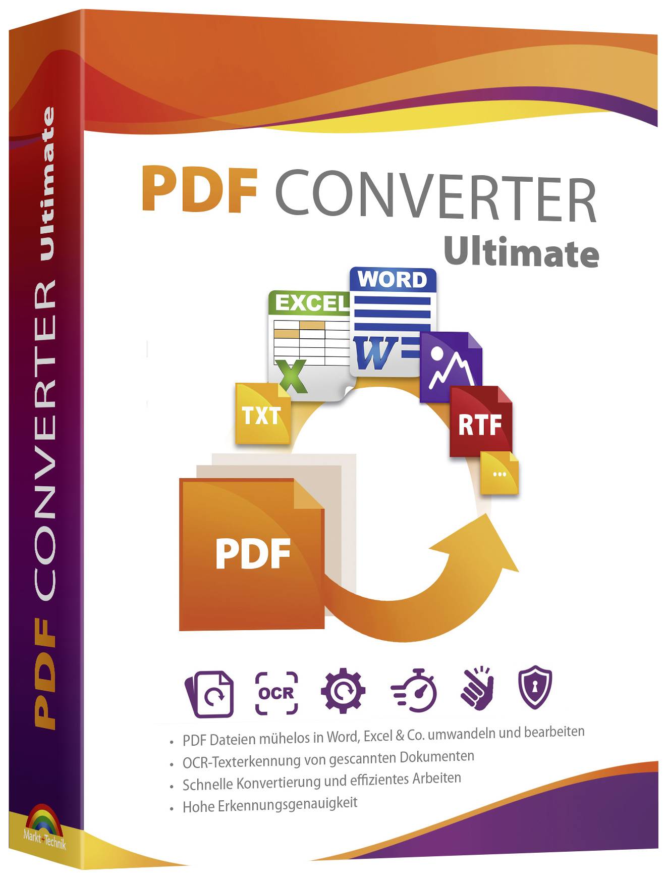 Markt & Technik PDF Converter Ultimate version complète, 1 licence Logiciel PDF