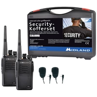 Midland G15 Pro NC PMR 2er Security inkl. SM 600-M C1127.S1 Talkie-walkie PMR jeu de 2 Midland G15 Pro NC PMR 2er Security inkl. SM 600-M C1127.S1 Talkie-walkie PMR jeu de 2