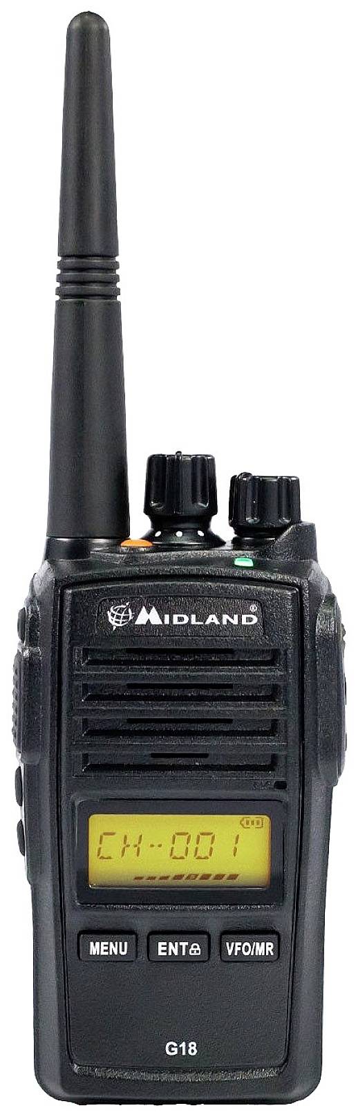 Midland G18 Pro NC 2er Koffer m. MA 25-M Security C1145.S1 Talkie-walkie PMR