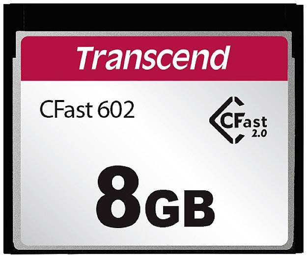 Transcend TS8GCFX602 Carte Cfast industriel 8 GB