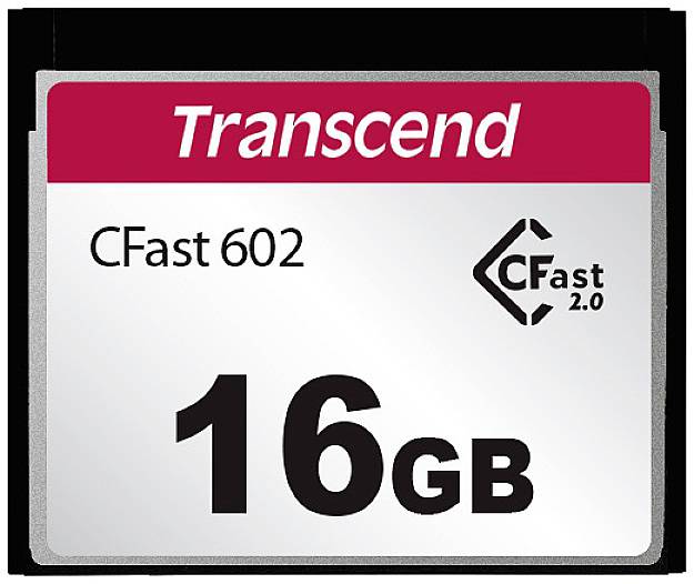 Transcend TS16GCFX602 Carte Cfast industriel 16 GB