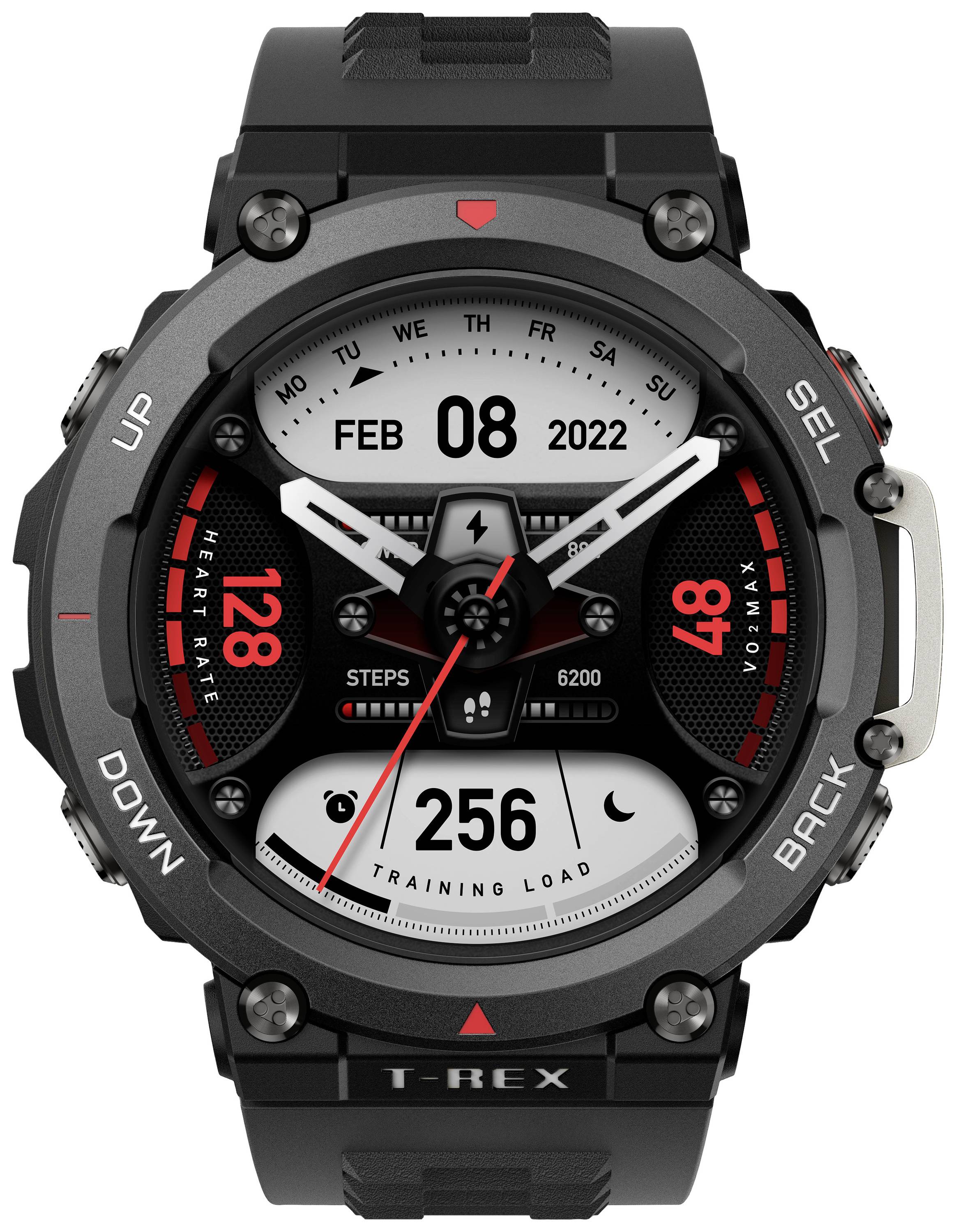 Amazfit T-Rex 2 Montre connectée 47 mm noir