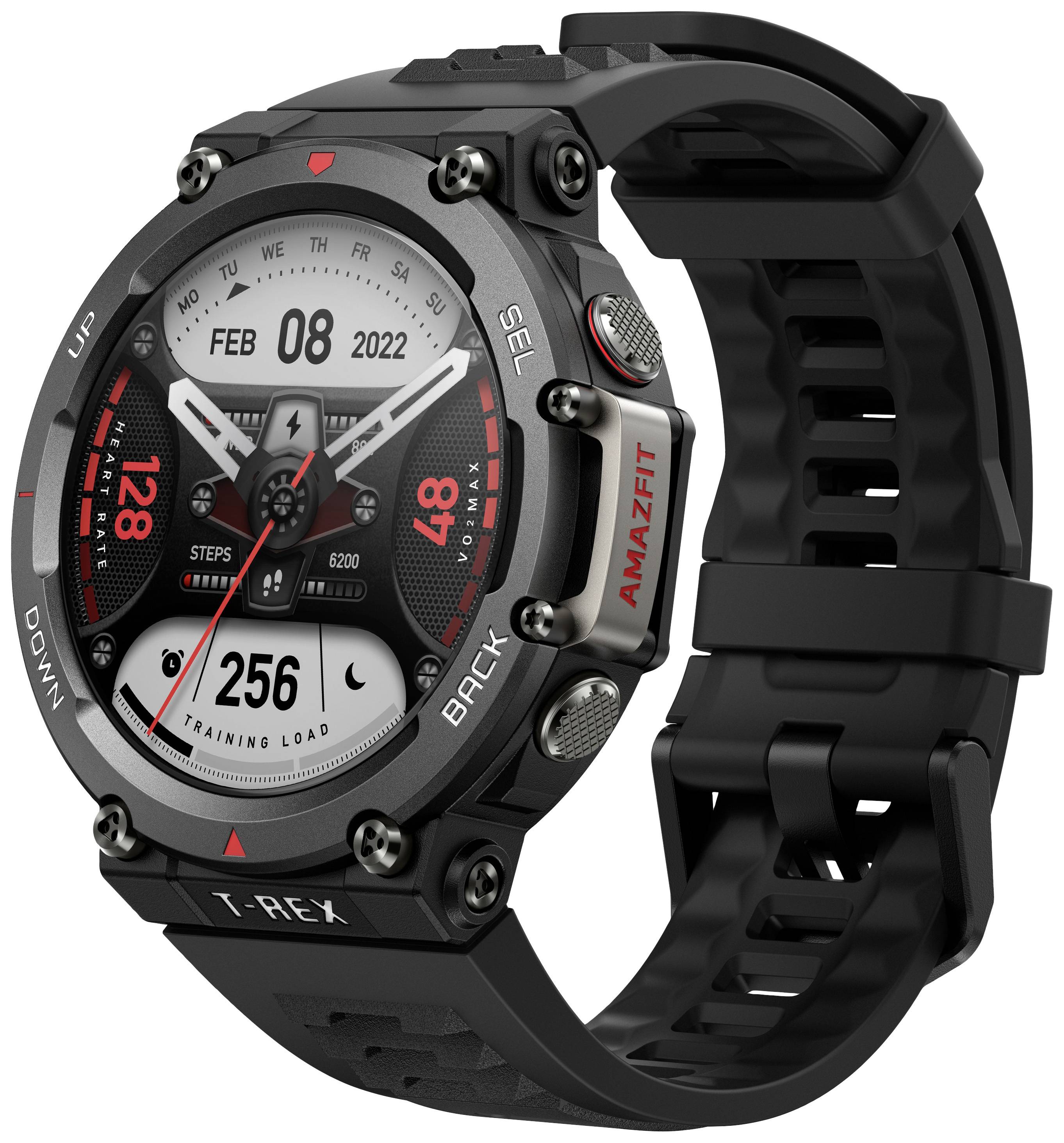 Amazfit T-Rex 2 Montre connectée 47 mm noir
