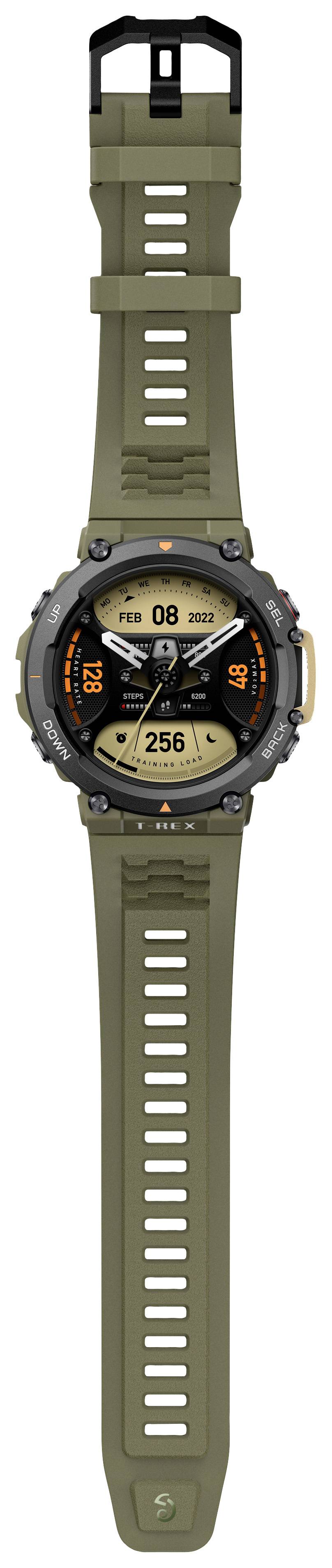 Amazfit T-Rex 2 Montre connectée 47 mm vert