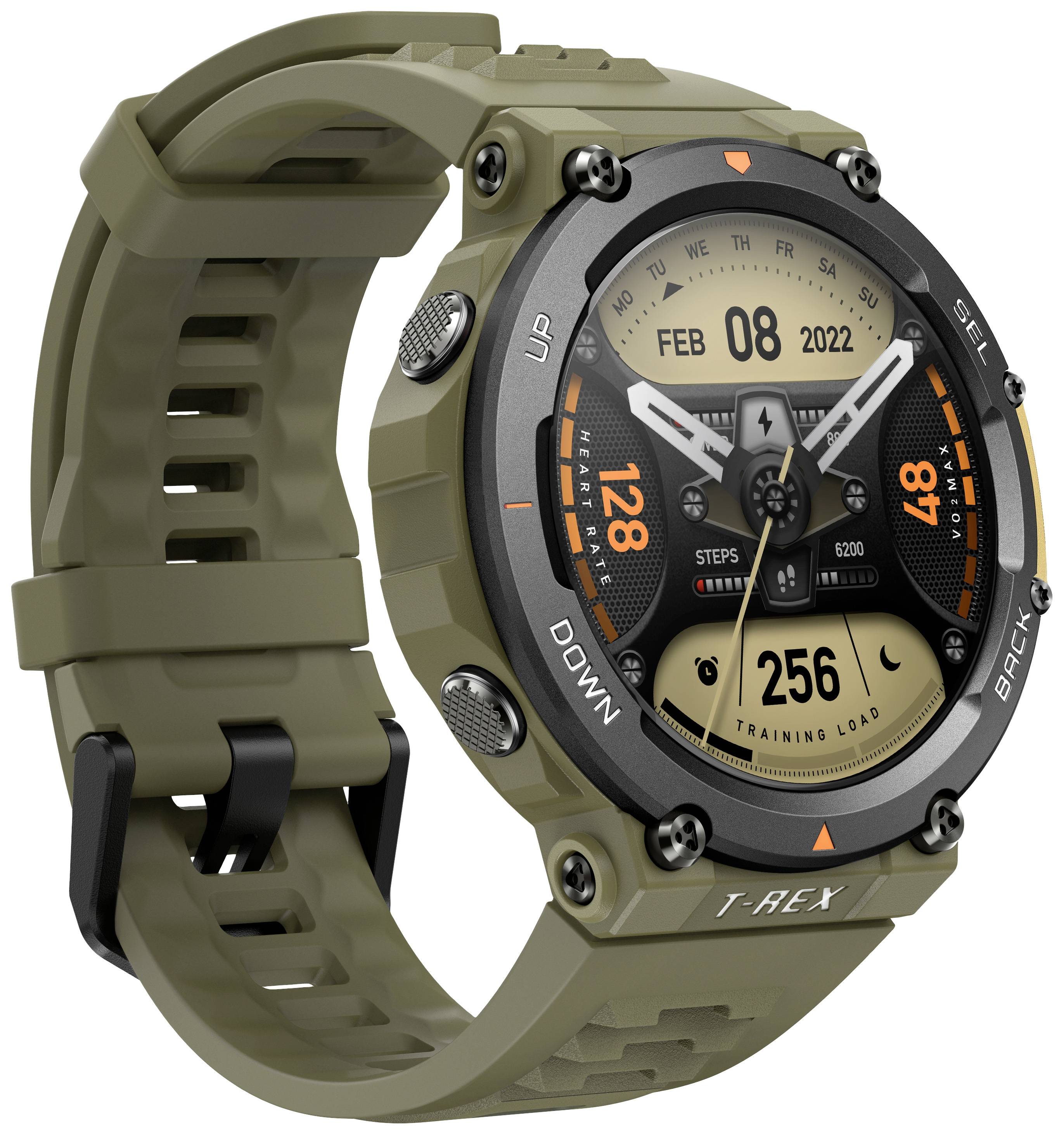 Amazfit T-Rex 2 Montre connectée 47 mm vert