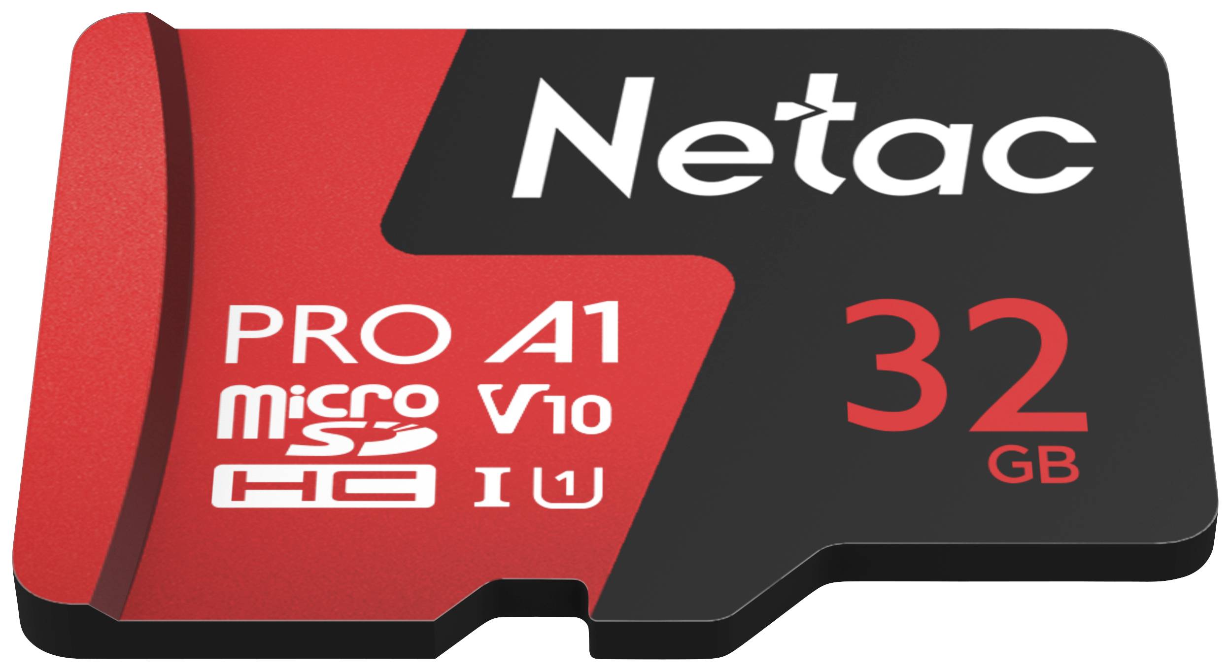 Netac Technology NT02P500PRO-032G-R Carte microSDHC 32 GB A1 Application Performance Class optimisé pour les caméras de