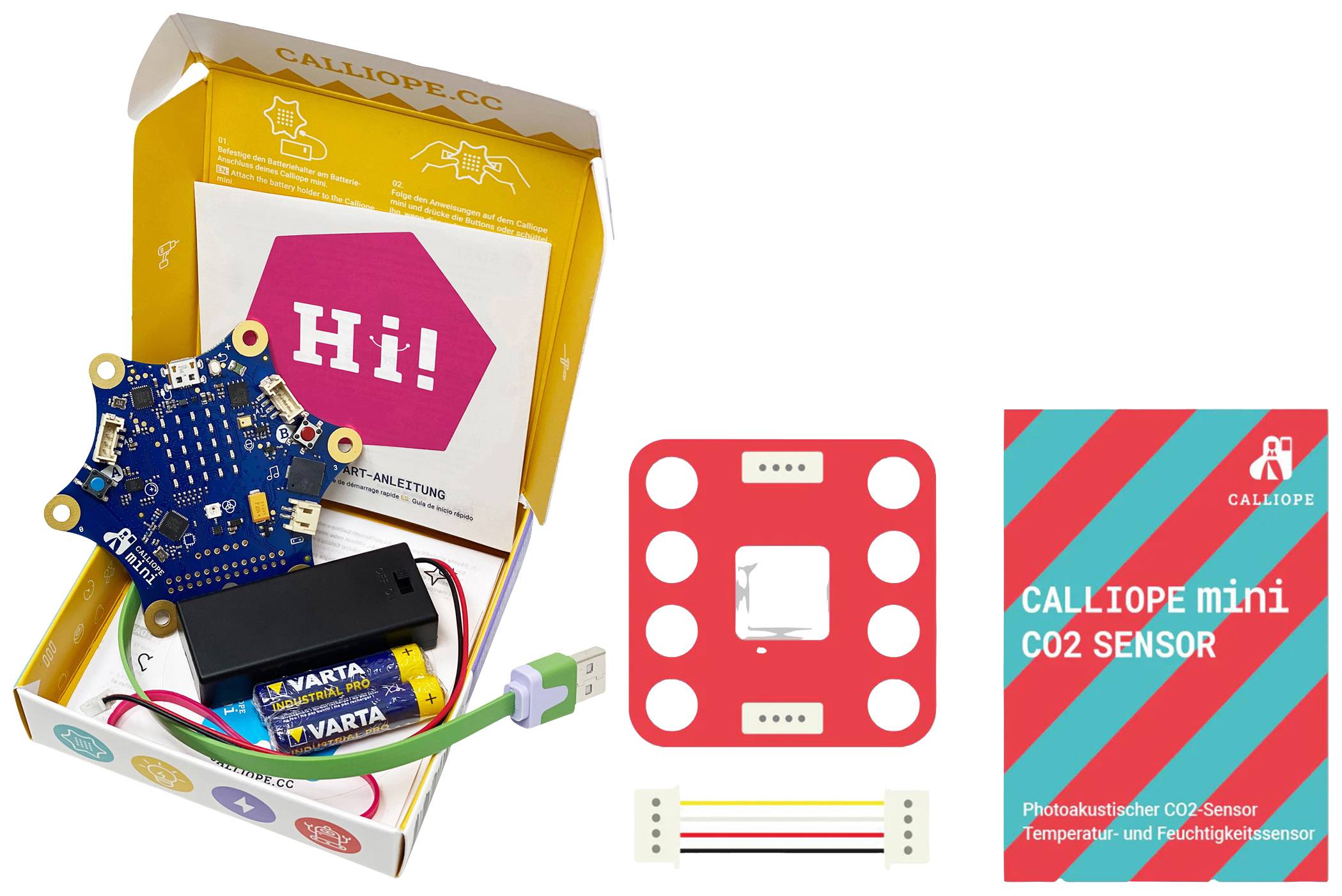 CALLIOPE Carte Calliope CO2 Sensor inklusive Calliope mini