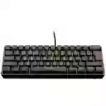 Surefire Gaming KingPin X1 filaire, USB Clavier de gaming anglais US, QWERTY noir éclairé, touches multimédia Surefire Gaming KingPin X1 filaire, USB Clavier de gaming anglais US, QWERTY noir éclairé, touches multimédia