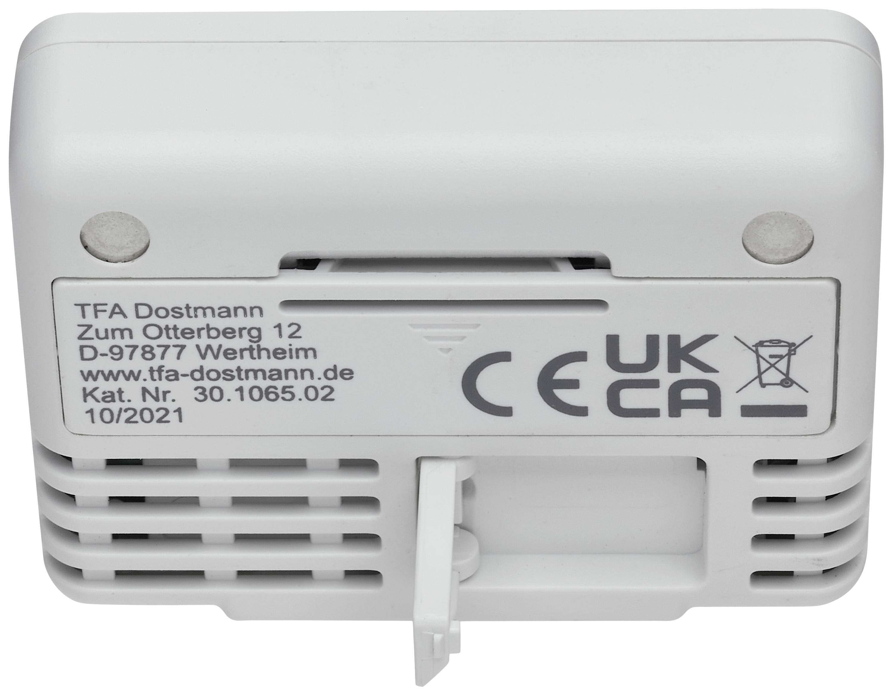 Thermomètre TFA Dostmann blanc