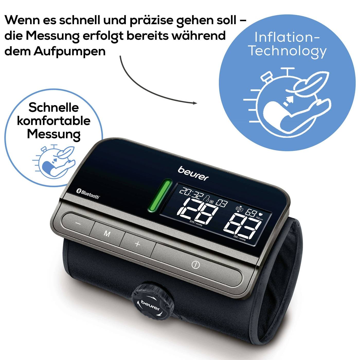 Beurer BM 81 easyLock BT Tensiomètre 65511