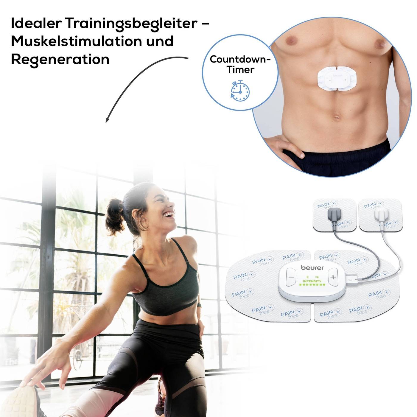 Beurer EM 70 Wireless Appareil de stimulation électrique