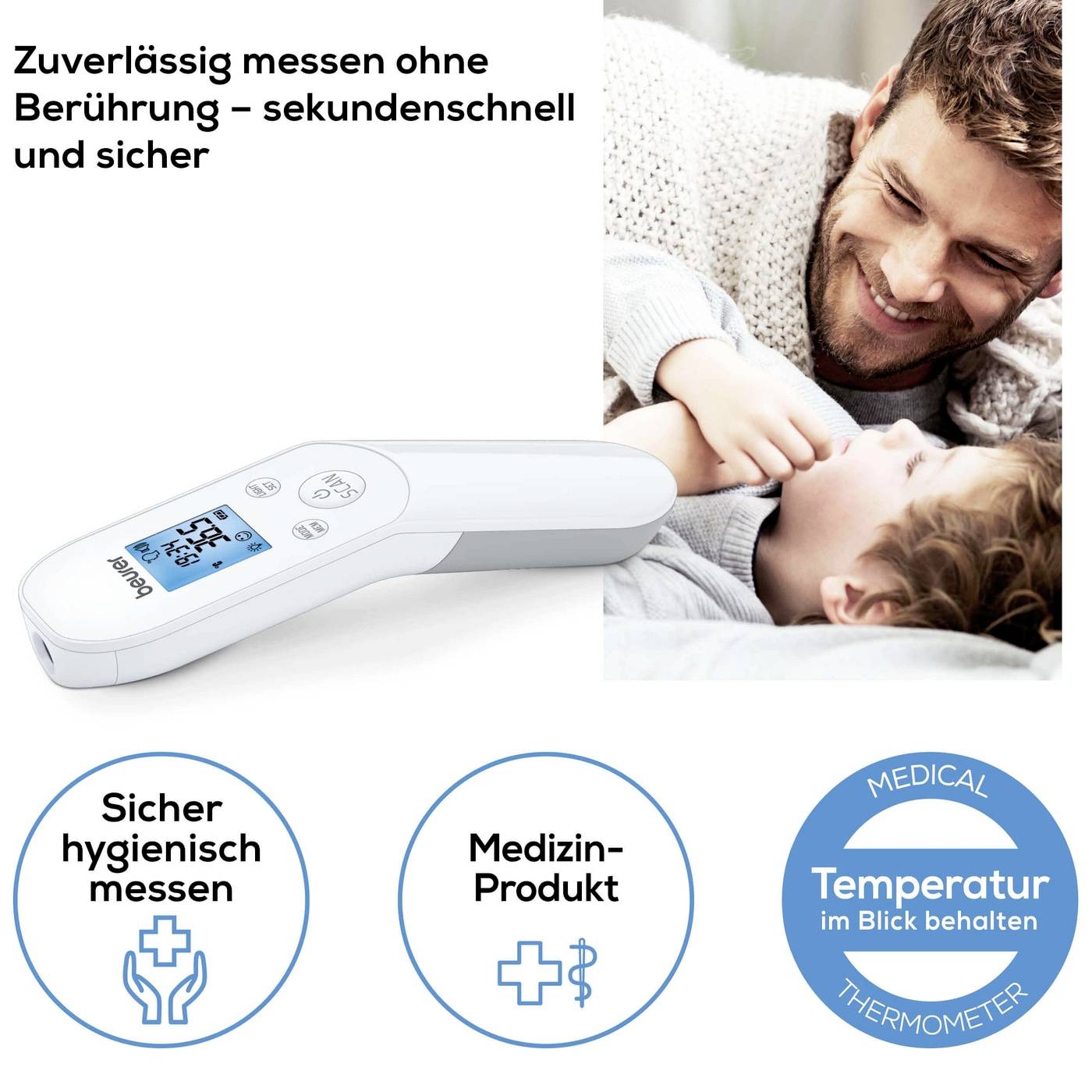Beurer FT 85 Thermomètre médical infrarouge