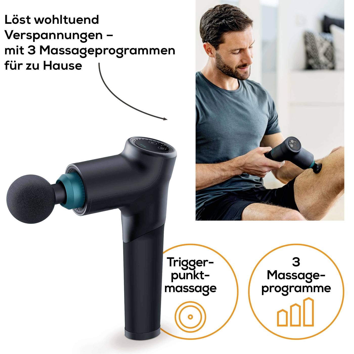 Beurer MG 185 GUN Pistolet de massage