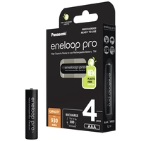 Eneloop pro HR03 Pile rechargeable LR3 (AAA) NiMH 930 mAh 1.2 V 4 pc(s) Eneloop pro HR03 Pile rechargeable LR3 (AAA) NiMH 930 mAh 1.2 V 4 pc(s)