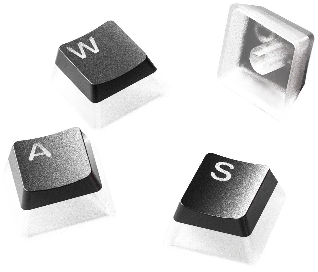 Steelseries PRISMCAPS Touches de rechange noir
