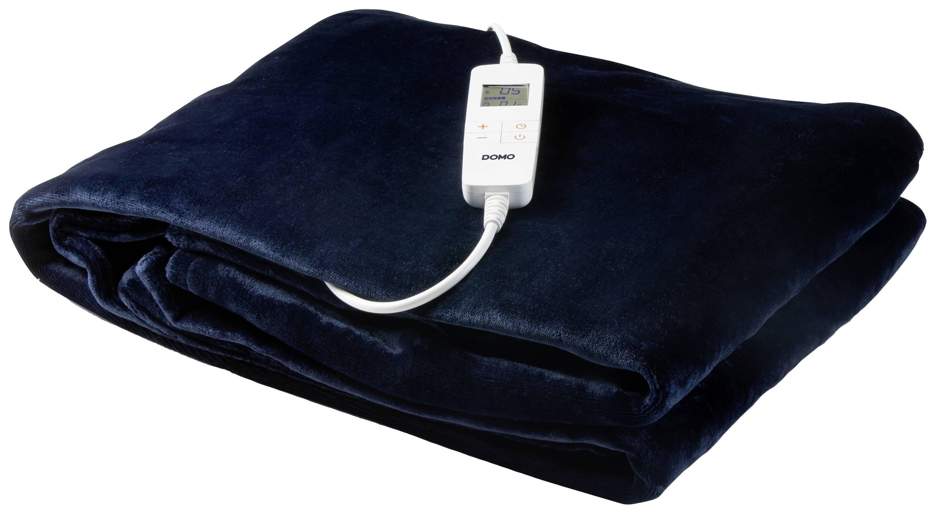 DOMO DO637ED Couverture chauffante 160 W bleu foncé
