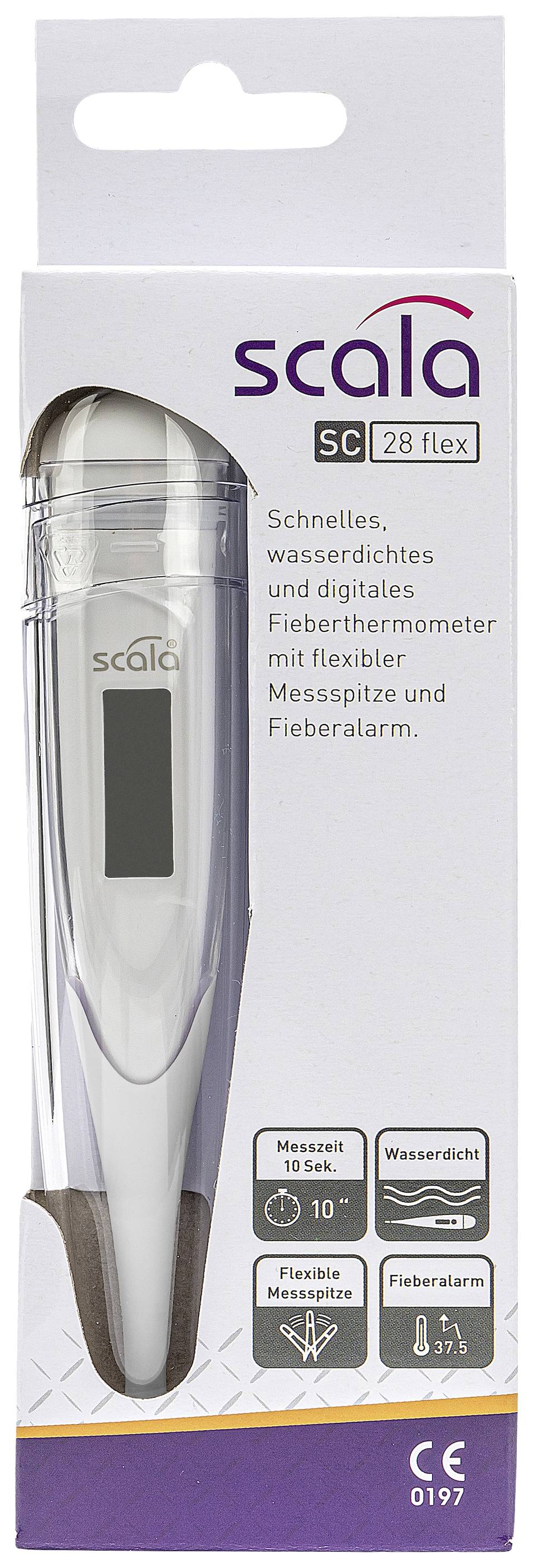 Scala SC 28 flex weiss Thermomètre médical