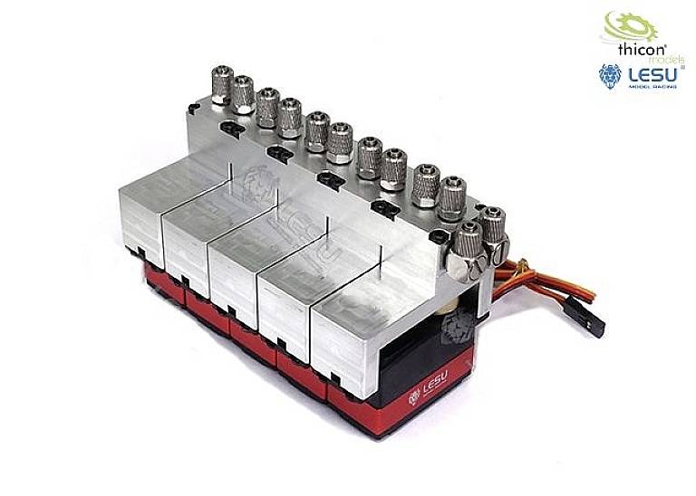 Thicon Models 56044 Alu 5-fach Vanne hydraulique 1 pc(s)